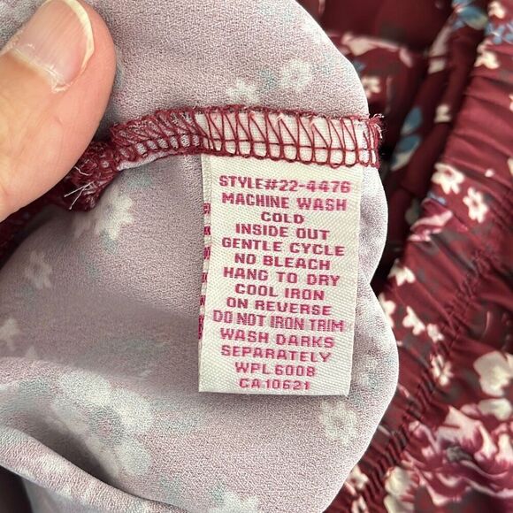 Panhandle Floral Off The Should Top Size Large - Picture 4 of 4